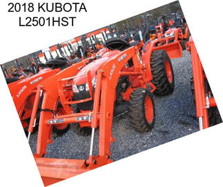 2018 KUBOTA L2501HST