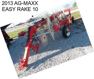 2013 AG-MAXX EASY RAKE 10