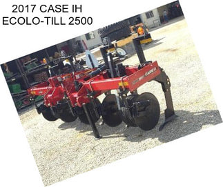 2017 CASE IH ECOLO-TILL 2500