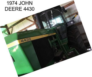 1974 JOHN DEERE 4430