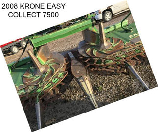 2008 KRONE EASY COLLECT 7500
