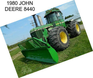 1980 JOHN DEERE 8440