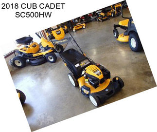 2018 CUB CADET SC500HW