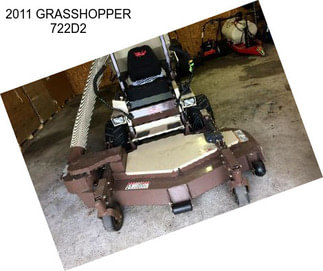 2011 GRASSHOPPER 722D2