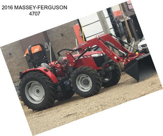 2016 MASSEY-FERGUSON 4707