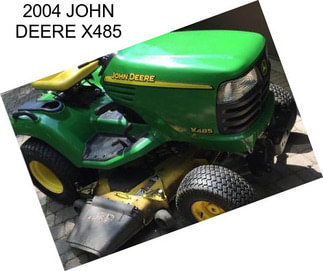 2004 JOHN DEERE X485