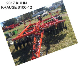 2017 KUHN KRAUSE 8100-12