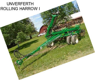 UNVERFERTH ROLLING HARROW I