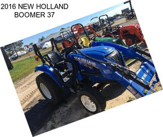 2016 NEW HOLLAND BOOMER 37