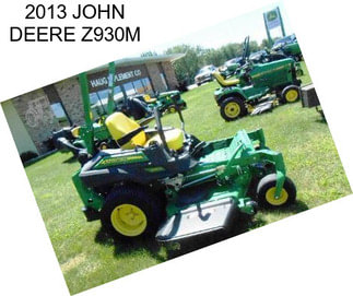 2013 JOHN DEERE Z930M