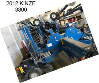 2012 KINZE 3800