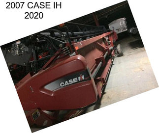 2007 CASE IH 2020