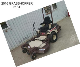 2016 GRASSHOPPER 616T
