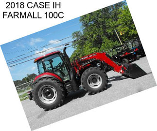 2018 CASE IH FARMALL 100C