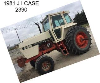1981 J I CASE 2390