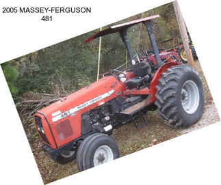 2005 MASSEY-FERGUSON 481