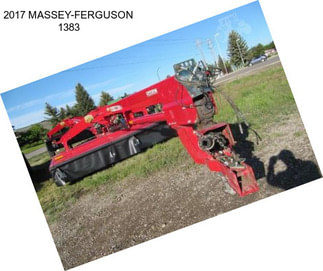 2017 MASSEY-FERGUSON 1383