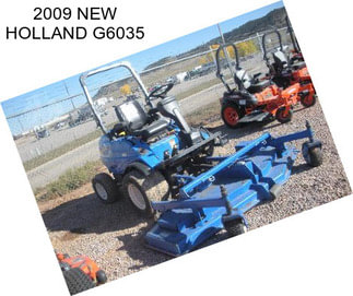 2009 NEW HOLLAND G6035