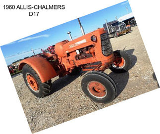 1960 ALLIS-CHALMERS D17