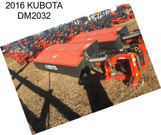 2016 KUBOTA DM2032