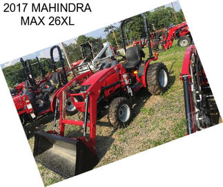 2017 MAHINDRA MAX 26XL