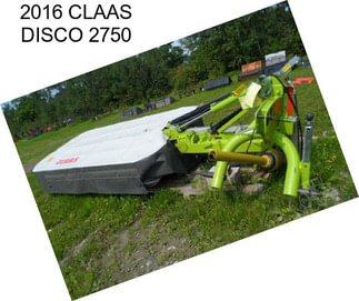 2016 CLAAS DISCO 2750