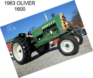 1963 OLIVER 1600