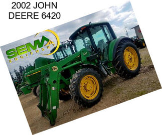 2002 JOHN DEERE 6420