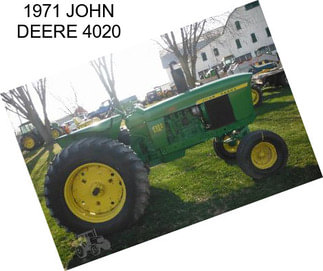 1971 JOHN DEERE 4020