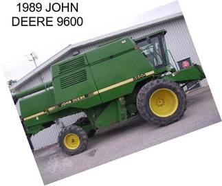 1989 JOHN DEERE 9600
