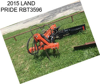 2015 LAND PRIDE RBT3596