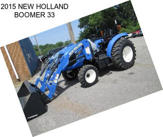 2015 NEW HOLLAND BOOMER 33