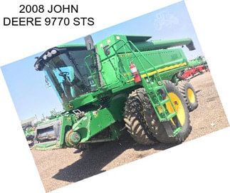 2008 JOHN DEERE 9770 STS