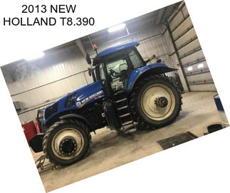 2013 NEW HOLLAND T8.390