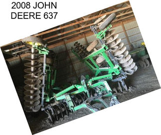 2008 JOHN DEERE 637