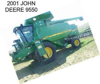 2001 JOHN DEERE 9550