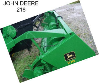 JOHN DEERE 218