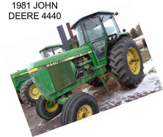 1981 JOHN DEERE 4440