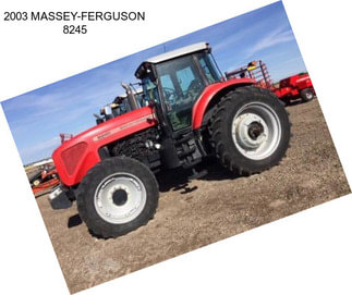 2003 MASSEY-FERGUSON 8245