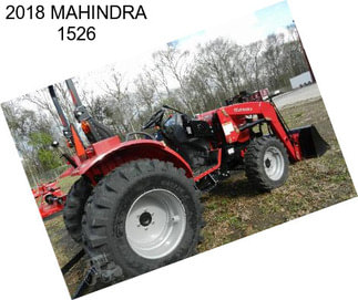 2018 MAHINDRA 1526