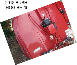 2018 BUSH HOG BH26
