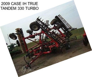 2009 CASE IH TRUE TANDEM 330 TURBO