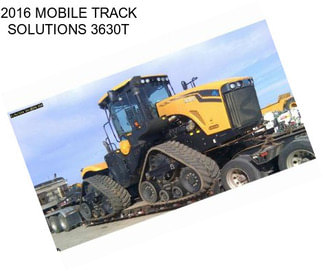2016 MOBILE TRACK SOLUTIONS 3630T
