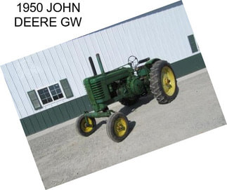 1950 JOHN DEERE GW