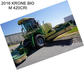 2016 KRONE BIG M 420CRI