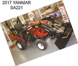 2017 YANMAR SA221