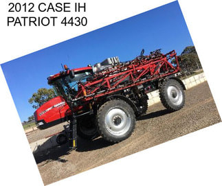 2012 CASE IH PATRIOT 4430