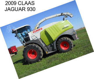 2009 CLAAS JAGUAR 930