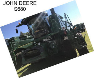 JOHN DEERE S680