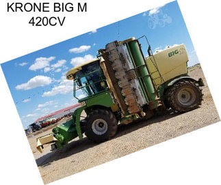 KRONE BIG M 420CV